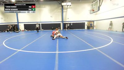 150 lbs Consi Of 8 #1 - Evan Nunez, Prime Wrestling Club vs Justin Somers, Frog Empire