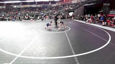 69.6 lbs Semifinal - Sawyer Landry, Rebel Wrestling Club vs Maeleigh Chrisco, Higginsville Youth Wrestling Club