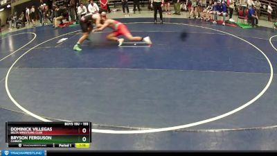 155 lbs Quarterfinal - Bryson Ferguson, CARBON vs Dominick Villegas, Delta Wrestling Club