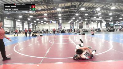 90 lbs Consi Of 8 #2 - Derek Danbe, NJ vs Jordan Yi-Berg, CA