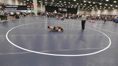 75 lbs Cons. Sub-semis - Paeton Miller, Pennsylvania vs Chasen Burke, Xtreme Training