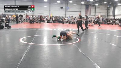 76 lbs Round 1 - 9:00am Saturday - Cael Schlueter, Rough House W.C., CA vs Julian Lawrence, Cali Red