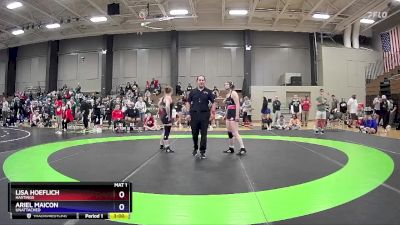 145 lbs Cons. Round 3 - Ariel Maicon, Unattached vs Lisa Hoeflich, Hastings