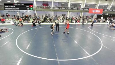 Junior Boys - 138 lbs Cons. Round 2 - Ethan Albarran, Wisconsin vs Owen Proper, Cyclones Wrestling & Fitness