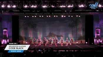 Wellington Allstars - Code Black [2025 L3 Junior Day 1] 2025 The American Open Orlando Nationals