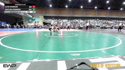 60 lbs Round Of 16 - Alfie Steward, Dominate Club Wrestling vs Waylon Atkinson, Gold Rush Wrestling Academy