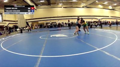 160 lbs Cons. Round 2 - Gillian Coulson, Baldwin Wallace University vs Angel Miller, Southwestern Michigan College