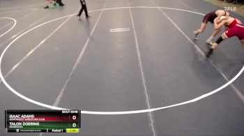 144 lbs Champ. Round 1 - Isaac Adams, Northwest Wrestling Club vs Talon Doering, Minnesota