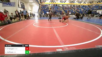 64-67 lbs Rr Rnd 5 - Tsu-tli Christie-Vangen, Hilldale Youth Wrestling Club vs Lane Coffman, Claremore Wrestling Club