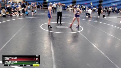 155 lbs Round 2 - Hailee Shull, Bellevue East vs Trinity Carr, Minden