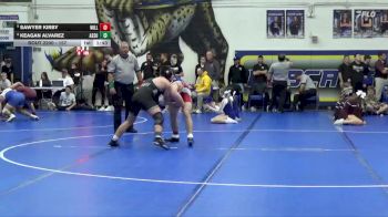 157 lbs Cons. Round 3 - Sawyer Kirby, Williamsburg vs Keagan Alvarez, Assumption, Davenport