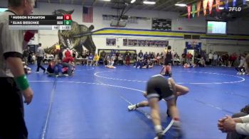 157 lbs Semifinal - Hudson Scranton, Anamosa vs Elias Bieschke, Benton Community