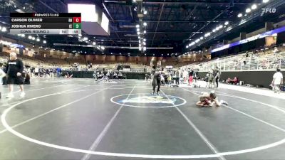 102 lbs Cons. Round 3 - Carson Olivier, Rummel Raiders vs Joshua Rivero, Eagle Empire