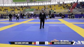 Tauã Gabriel Bispo Gama vs Juan Pablo Rodrigues Da Silva 2025 Brasileiro Jiu-Jitsu IBJJF