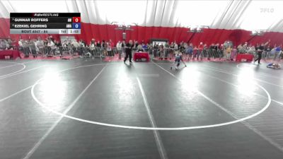 84 lbs Round 2 - Gunnar Roffers, Aviators Wrestling vs Ezekiel Gehring, Askren Wrestling Academy