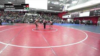 115 lbs Champ. Round 2 - Rene Lopez, Upper Lake vs Austin Boley, Granada