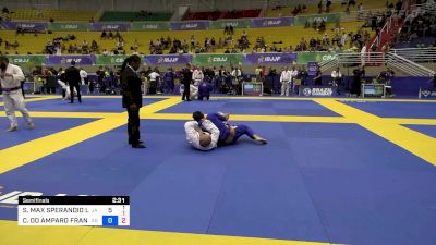 SANDRO MAX SPERANDIO LEMES vs CLAYSON DO AMPARO FRANCISCO 2024 Brasileiro Jiu-Jitsu IBJJF