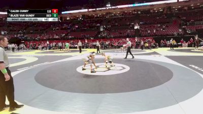 132 lbs 3rd Place Match - Caleb Curry, Elder vs Blaze Van Gundy, Dub. Coffman