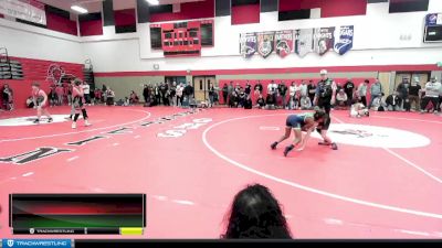 92 lbs Round 3 - Shepherd Visser, Goldendale Grapplers Youth Wrestling vs Dominic Bennett, Damaged Ear Wrestling Club