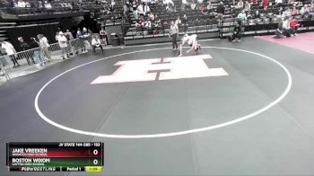 153 lbs Champ. Round 1 - Boston Wixom, Layton High School vs Jake Vreeken, Wasatch High School