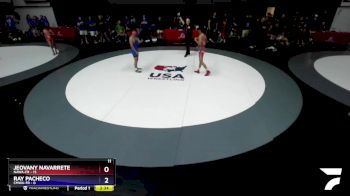 132 lbs Round 3 (16 Team) - Jeovany Navarrete, NAWA-FR vs Ray Pacheco, CMWA-FR