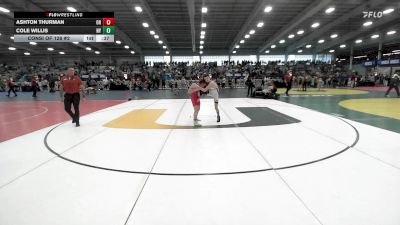 106 lbs Consi Of 128 #2 - Ashton Thurman, OH vs Cole Willis, NY