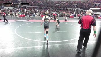 105 lbs Champ. Round 1 - Maya Schumacher, Brillion Wrestling Club vs Brenna Pemrich, Green Bay Preble