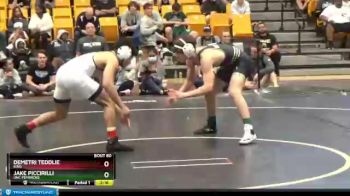 149 lbs Semifinal - Jake Piccirilli, UNC Pembroke vs Demetri Teddlie, King