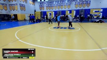 285 Gold Semifinal - JaQuavian Daniels, Colquitt County vs Kaiden Sanchez, Camden