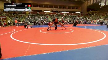 67 lbs Semifinal - Dalton Keene, Benton Parks Youth Wrestling vs Creed Kelly, Trash Pandas Wrestling Club