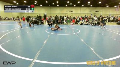55 lbs 5th Place - Waylon Macke, Prime 9U vs Parker Oldenberg, Potentially Dangerous