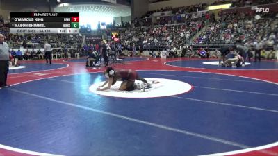 5A 138 lbs Quarterfinal - Mason Shimmel, Mountain Home vs O`marcus King, Benton