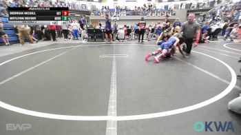 66 lbs Rr Rnd 2 - Derrian McGill, HBT Grapplers vs Brylynn Revier, Morrison Takedown Club