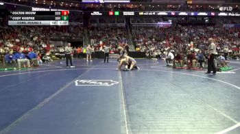 2A-215 lbs Cons. Round 5 - Cody Koepke, Denver vs Colton Mouw, Sioux Center