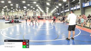 70 lbs Rr Rnd 3 - Trevor Lindquist, Upstate Uprising White vs Brayton Murtaugh, Grain House Grapplers