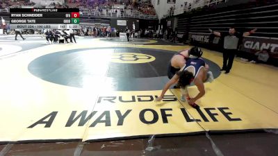 190 lbs Round Of 32 - Ryan Schneider, Greens Farms Academy vs George Tate, Good Counsel