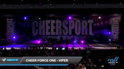 Cheer Force One - Viper [2022 L1 Youth - D2 Day 1] 2022 CHEERSPORT: Biloxi Classic