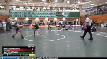 120 lbs Cons. Semi - Anthony Tamay, Brawley vs Drake Hooiman, Slam Academy