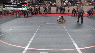 135_B lbs Consi Rd 1 32 #2 - Colman Shannon, Southmoreland vs Reese Norley, Upper Perkiomen