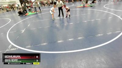 85 lbs Round 3 - Leo Buechner, Wisconsin vs Levi Smith, Outlaw Wrestling Club