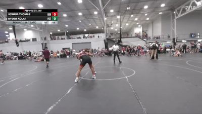 150 lbs Round 2 (6 Team) - Joshua Thomas, Barn Brothers BlueWave vs Ryder Kolat, Palm City Thundercats