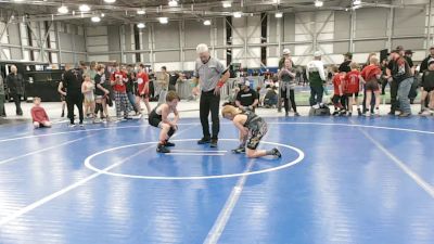 86 lbs Cons. Quarters - Ryder Tackett, Hells Canyon Wrestling vs Wolf Knopp, Buzzsaw Wrestling Club