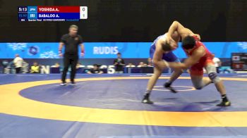 97 kg 1/4 Final - Arash Yoshida, Japan vs Abolfazl Babaloo, Iran