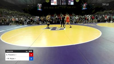 175 lbs Rnd Of 64 - Ethan Flowers, VA vs Miguel Rojas, IN