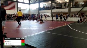 124-129 lbs Quarterfinal - Bentley Stroder, Northwest Jr Lions vs Joseph Guidi, Naperville North