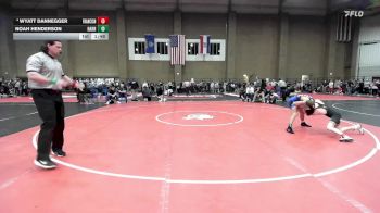 113 lbs Champ. Round 1 - Noah Henderson, Harrah vs Wyatt Dannegger, Francis Howell North