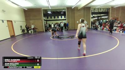 135lbs Cons. Round 3 - Emily Ausborn, Willamette (Girls) vs Kami Bullock, Enumclaw (Girls)