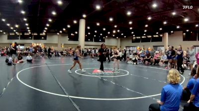 110 lbs Round 3 (4 Team) - Thommie Gilmore, Patriots WC Red vs Isabella Johnson, NC National Team