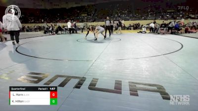 6A - 135 lbs Quarterfinal - Lynn Horn, BLANCHARD vs Kelsi Hilton, SAND SPRINGS