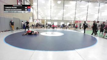 150 lbs 2nd Place Match - Carlos Valdez, Suples Wrestling Club vs Mason Baumgardner, Sublime Wrestling Academy